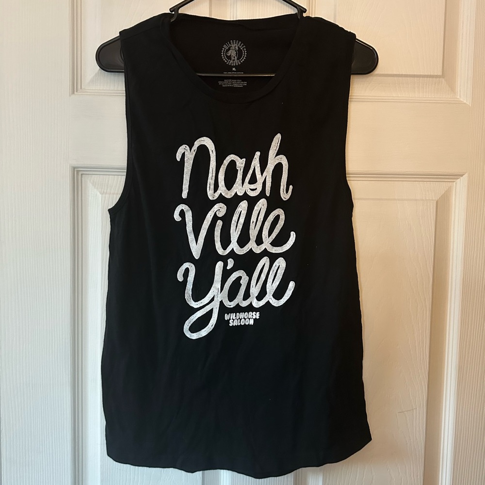 Nashville- Wild Horse Saloon Tank- size XL, fits like L